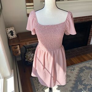 Lily Rose | Smocked Polka Dot Dress